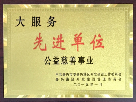 大服務(wù)先進單位（公益慈善事業(yè)）