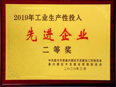 2019年工業(yè)生產(chǎn)性投入先進企業(yè)